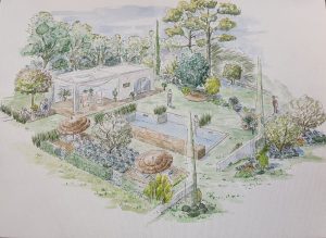 Espace piscine redessiné